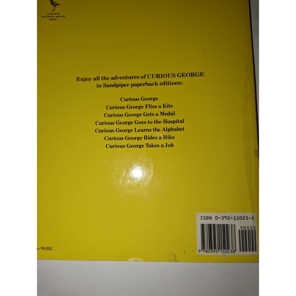 Lot of 11 Vintage 1950 - 2002 Curious George PB Books Rare Collectible - Picture 14 of 14